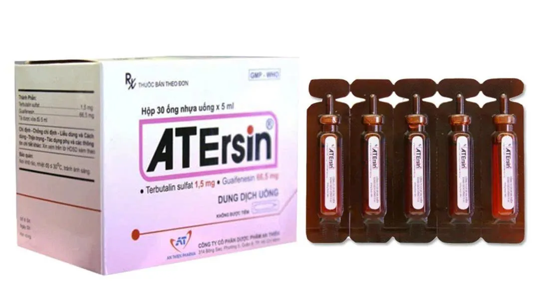 A.T Ersin 5ml (H/30o/5ml) - Thuốc kháng sinh dạng ống uống hiệu quả, tiện lợi của A.T Pharma